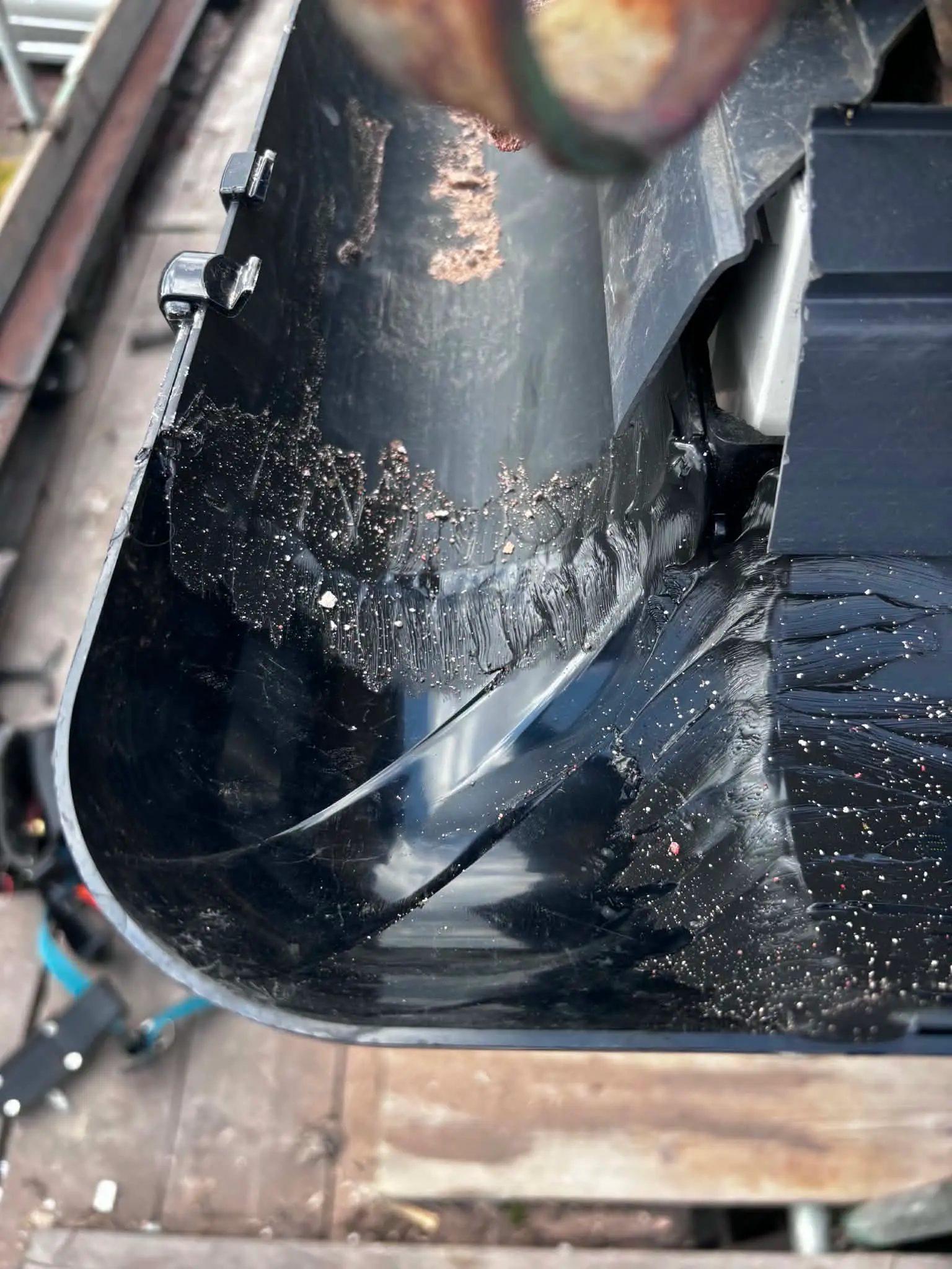 Professional gutter repair work in Yorkshire