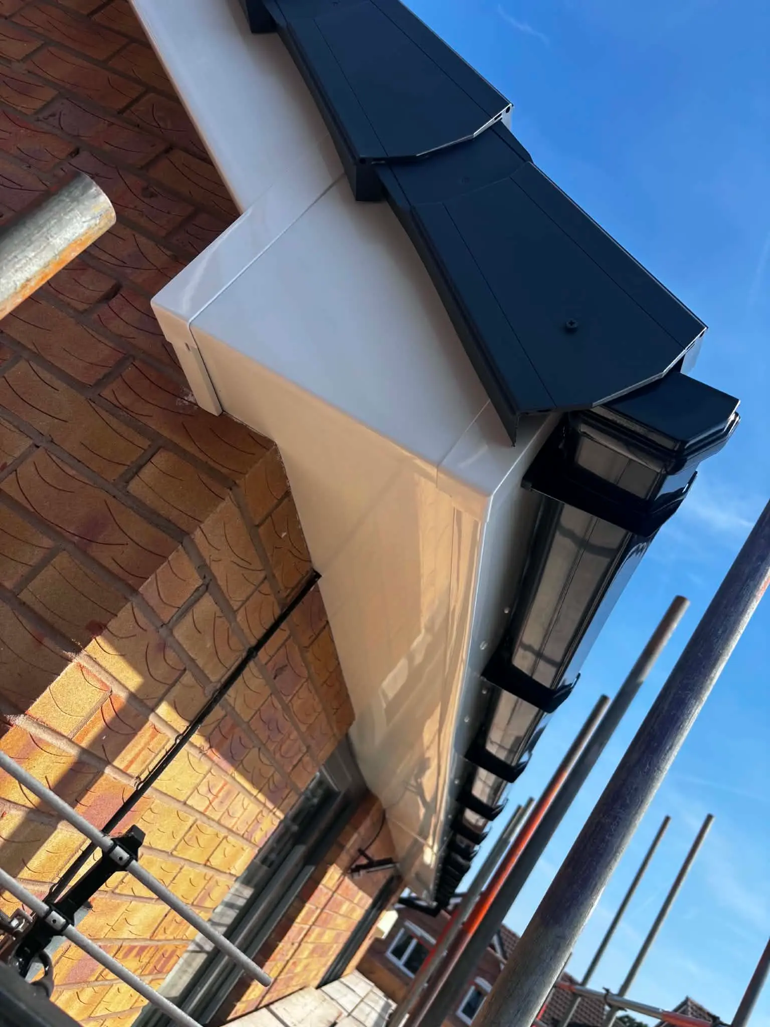 Roofline replacement after installation